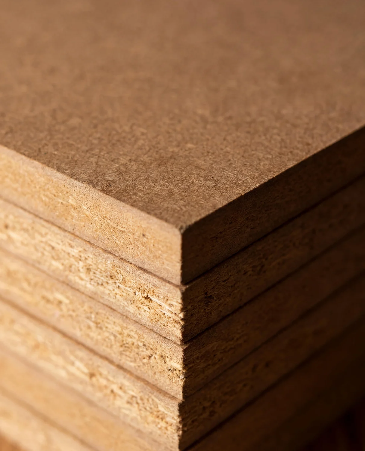 Solid chipboard panels